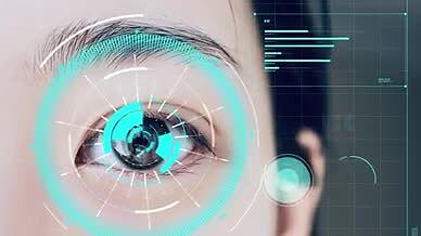 眼球跟踪未来科技感视频模板视频的预览图